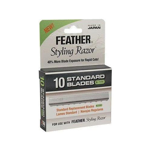 Feather Standard R-type Replacement Blades, 10 Pack