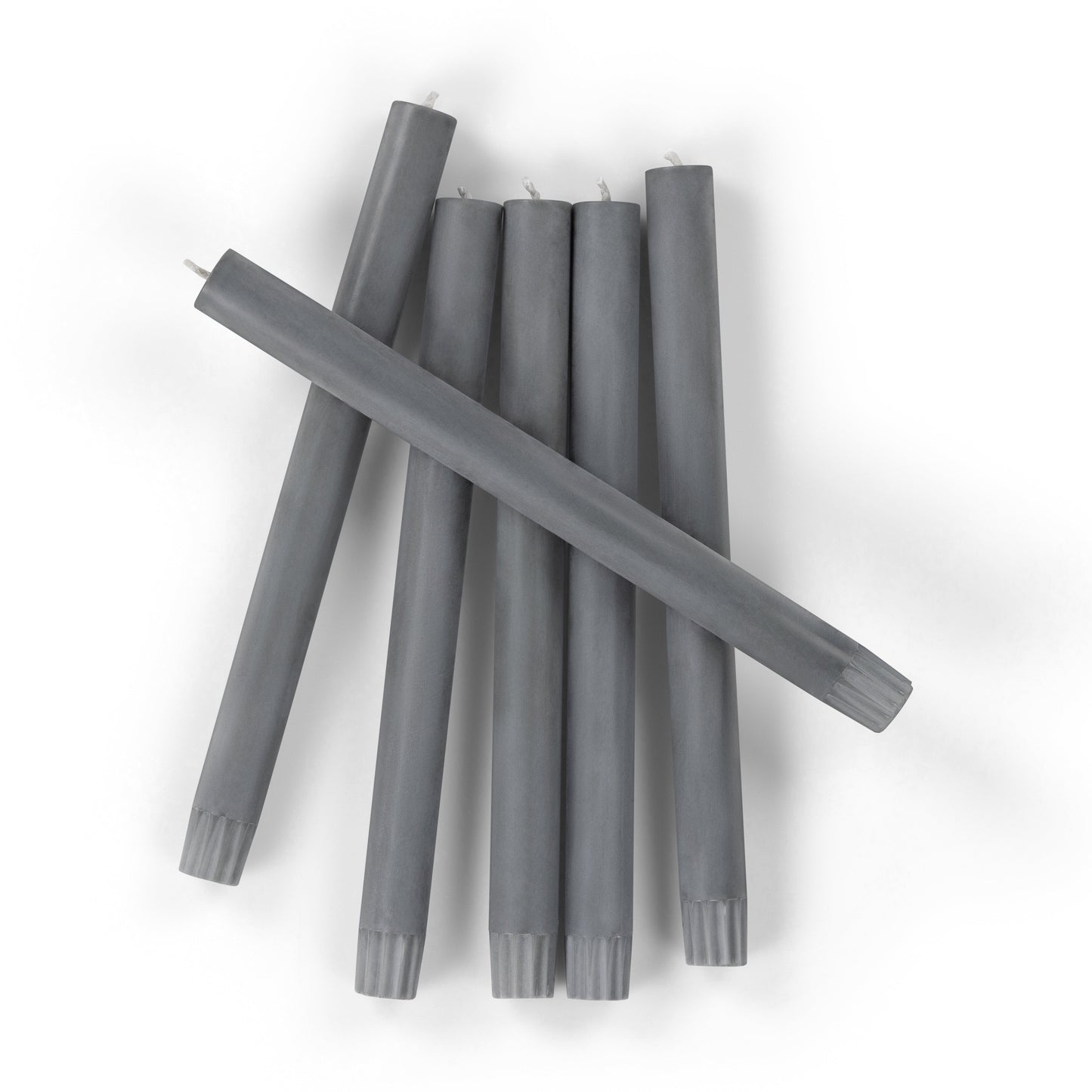 S/25 Gunmetal Grey Dinner Candles