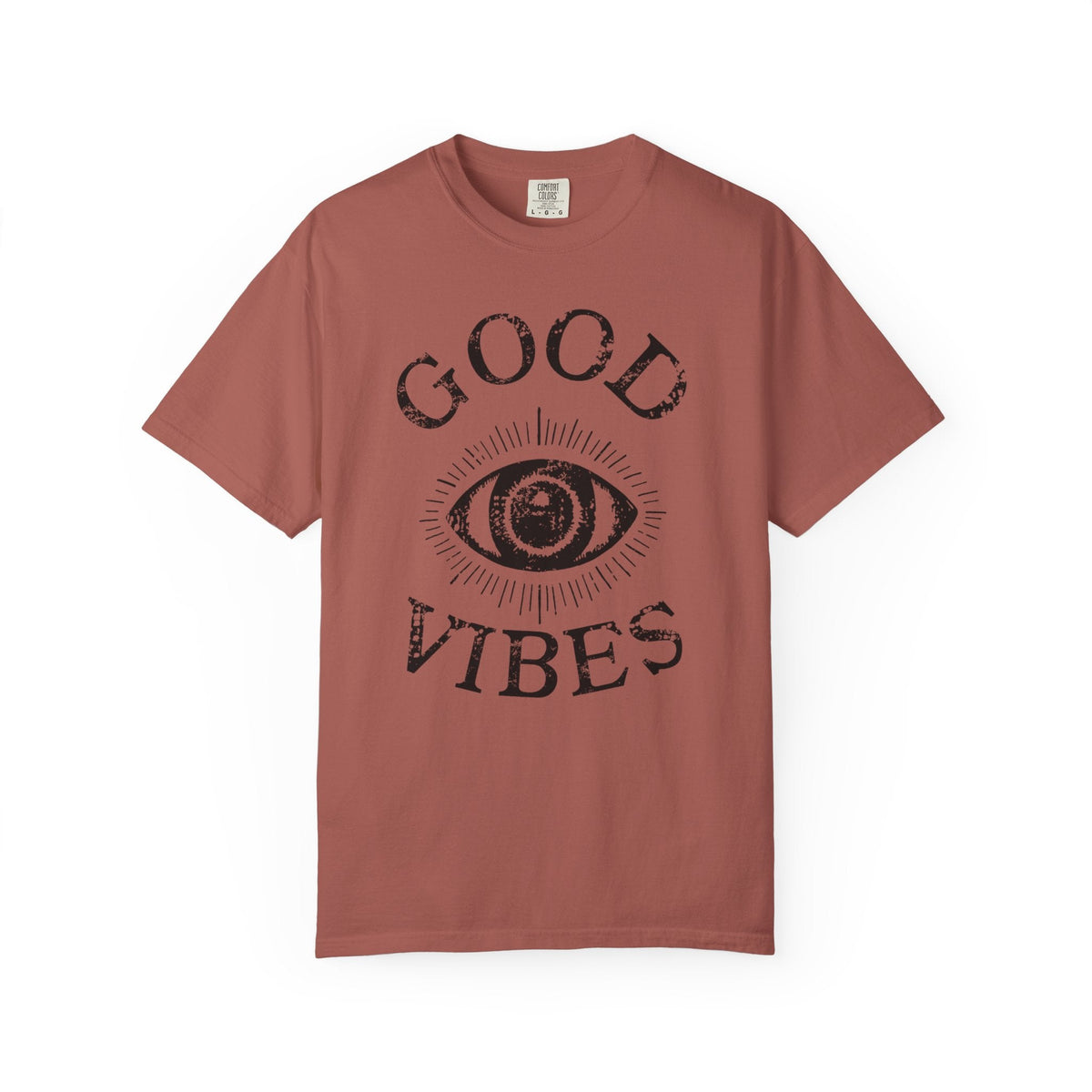 Good Vibes Eye T-Shirt: Vintage Mystic Graphic Tee