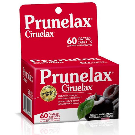 Prunelax Ciruelax Natural Laxative Regular Tablets