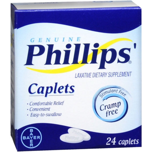 Phillips' Laxative Dietary Supplement Caplets 24 Ct Box