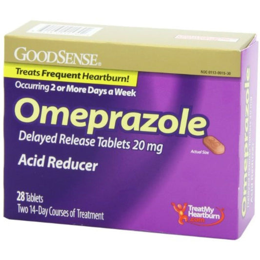 Good Sense Omeprazole Delayed Release, Acid Reducer Tablets 20 Mg