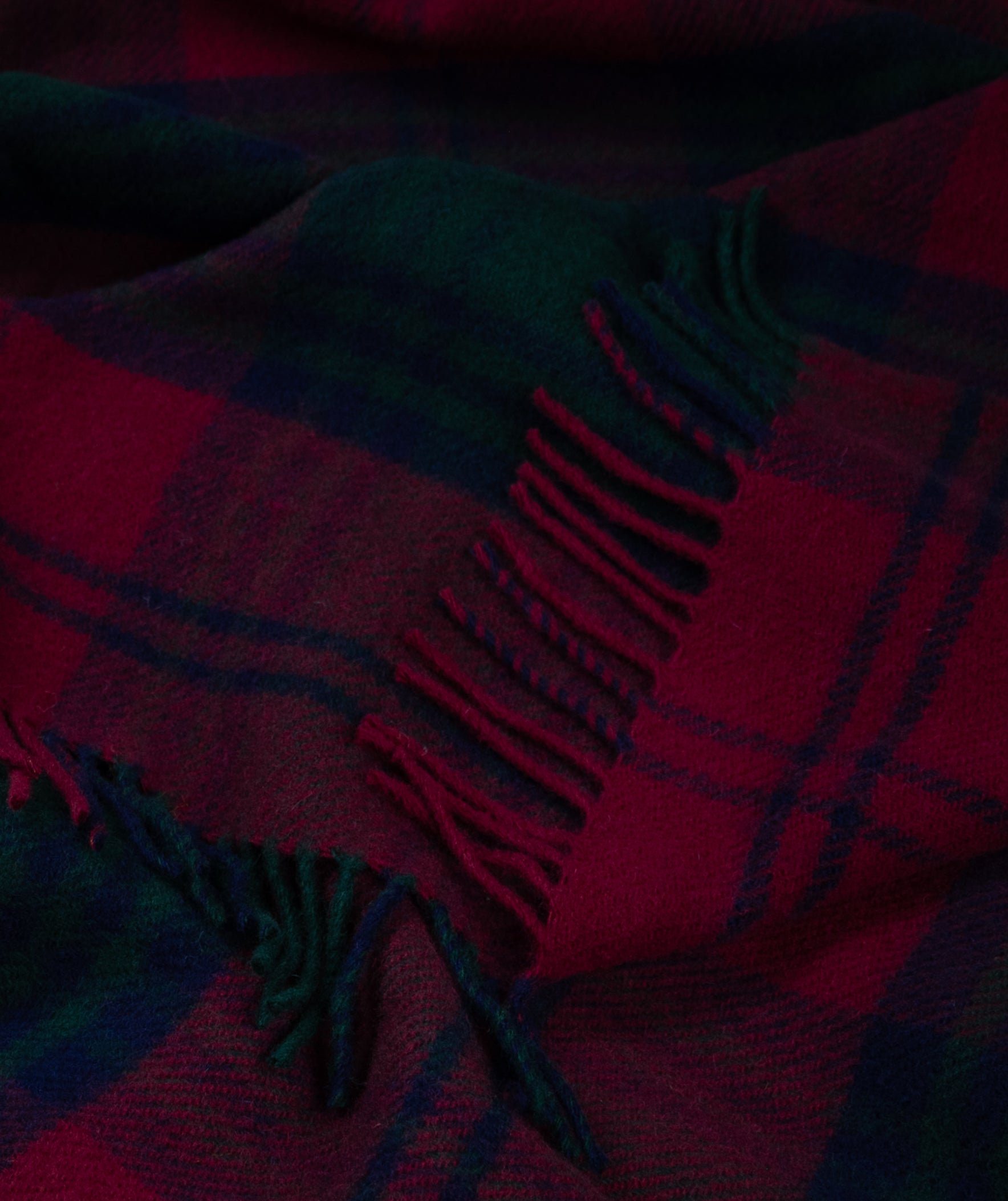 Highland Tweeds Pure New Wool  Fluffy Throw ~ Lindsay ~ - Osadia Concept Store