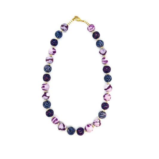 Purple Match Necklace