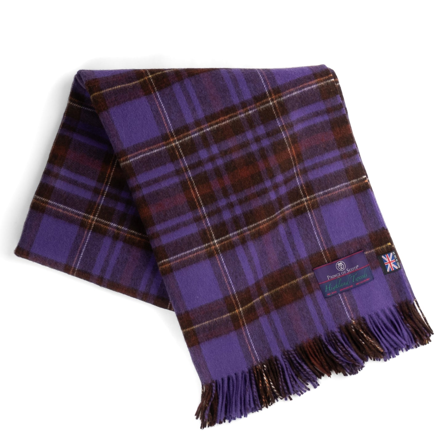 Prince of Scots Merino Wool Throw ~ Equestrian Tartan ~ - Osadia Concept Store