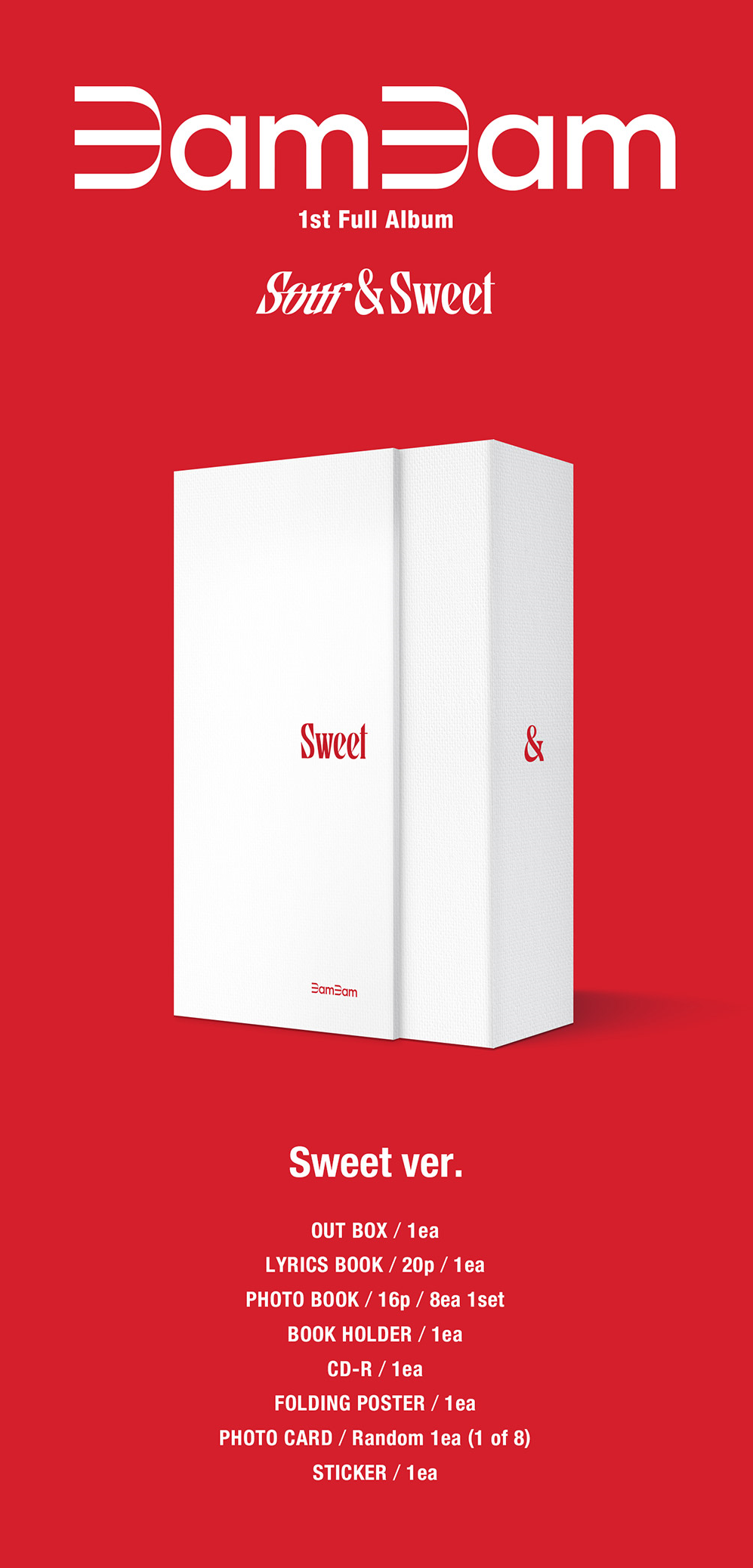Bambam 1st Full Album - Sour & Sweet - Osadia Concept Store