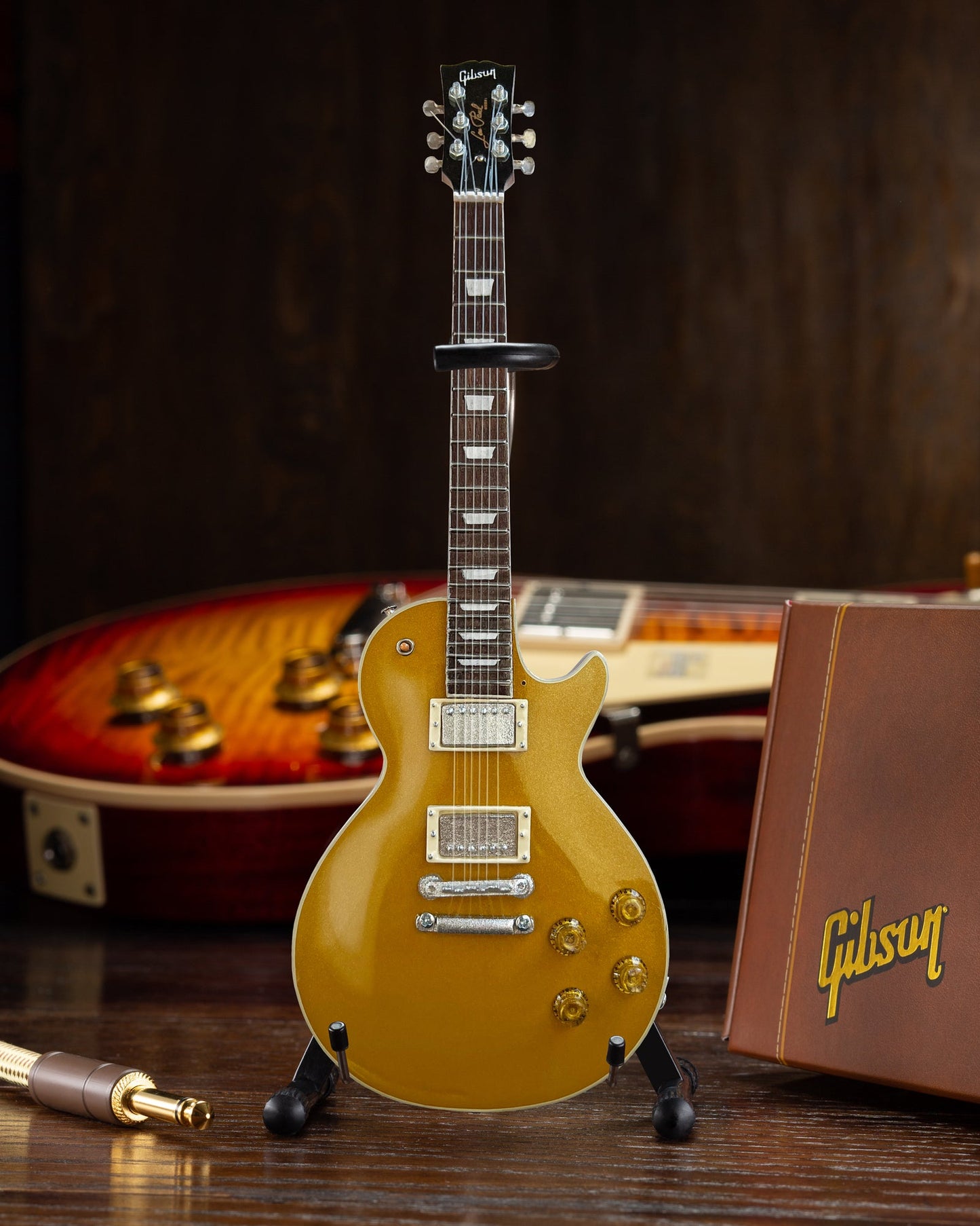Duane Allman 1957 Gibson Les Paul Goldtop Mini Guitar Model - Osadia Concept Store