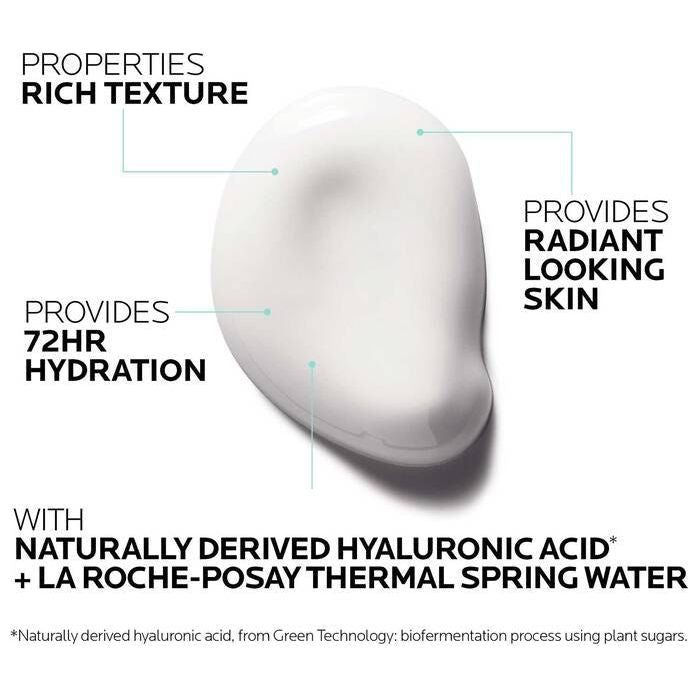 La Roche-Posay Hydraphase HA Rich Hyaluronic Acid Face Cream 1.69 oz