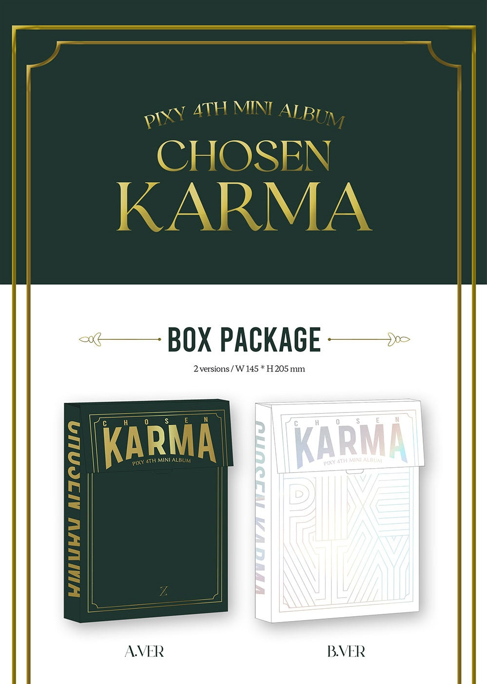 Pixy 4th Mini Album - Chosen Karma