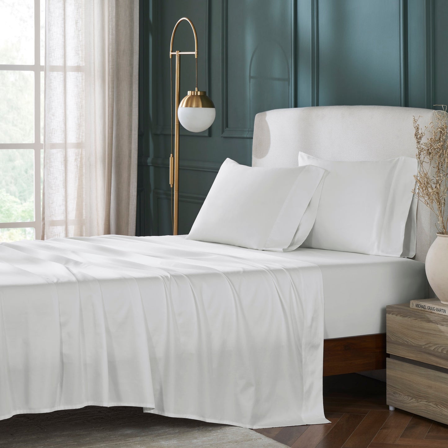 Calvire Supima Cotton Sateen Sheet Set