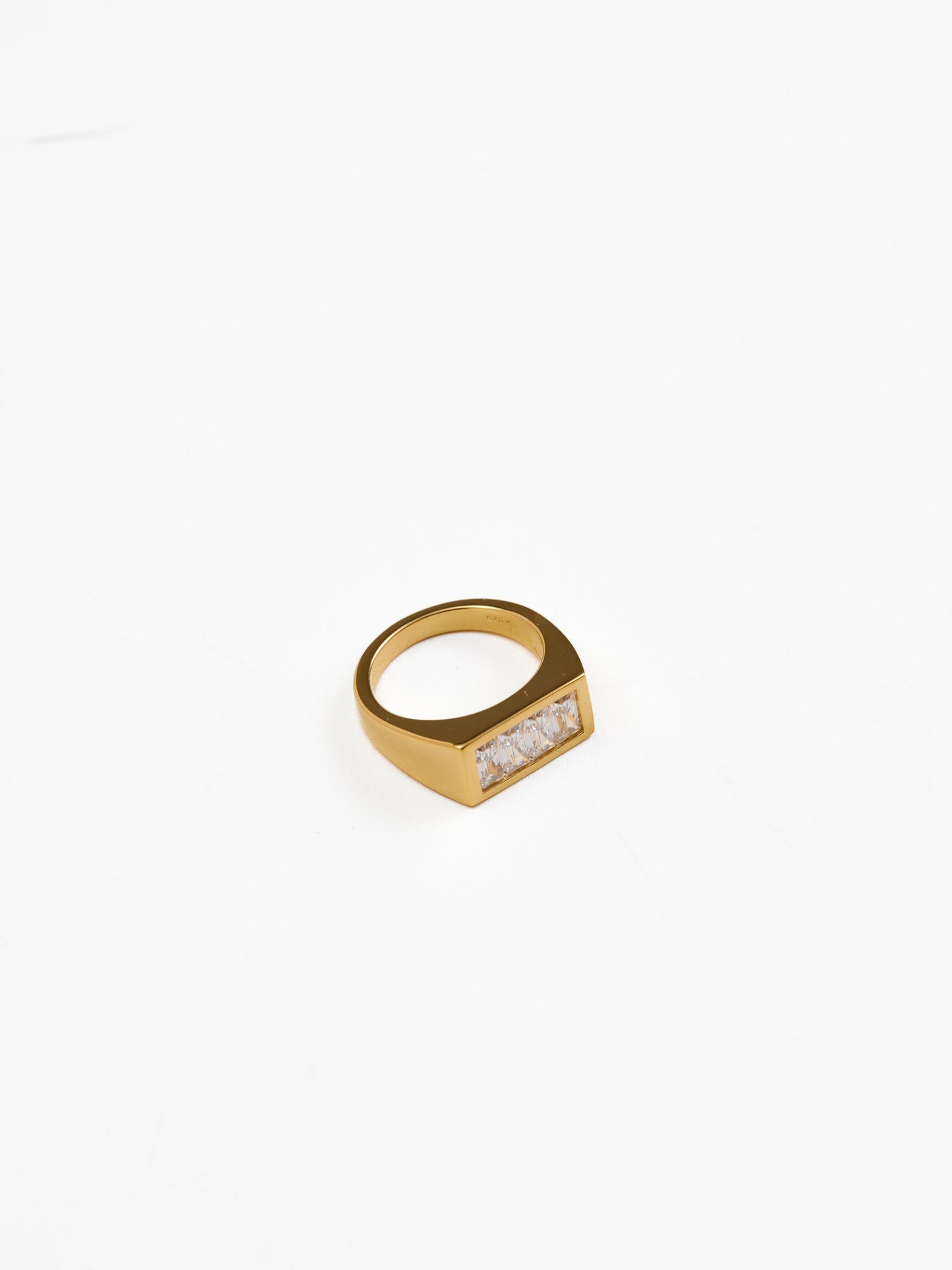 Charlie Rectangle Signet Ring