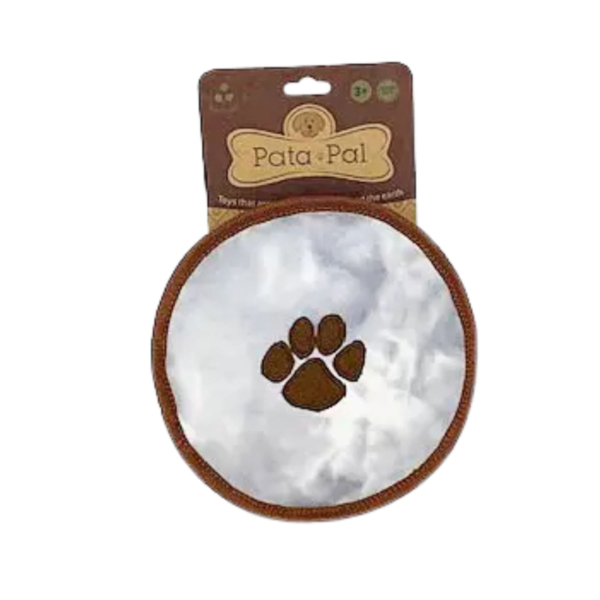 Interactive Dog Toy – Eco-Friendly Cotton Canvas – Pancake