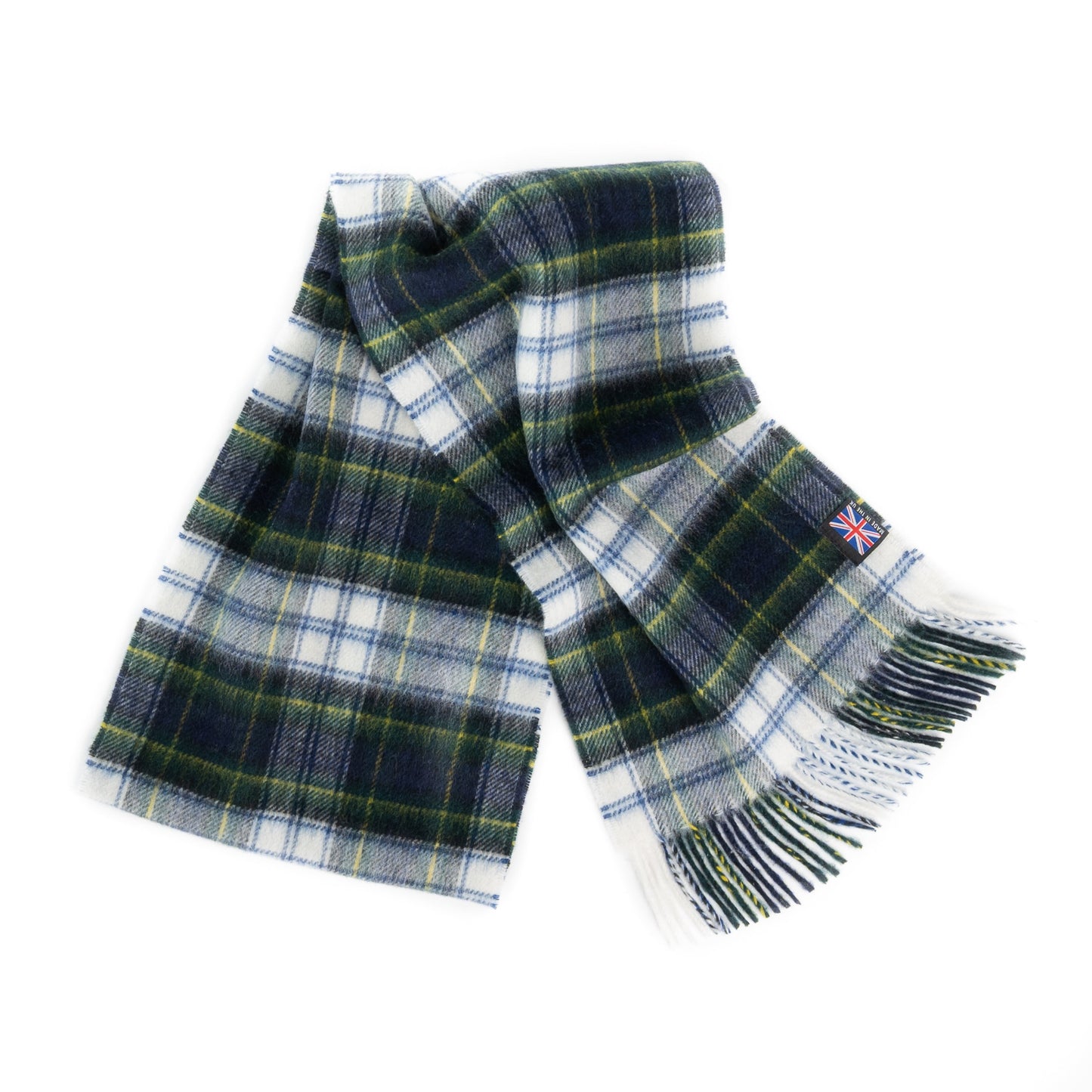 Prince of Scots Merino Lambswool Tartan Scarf (Dress Gordon) - Osadia Concept Store