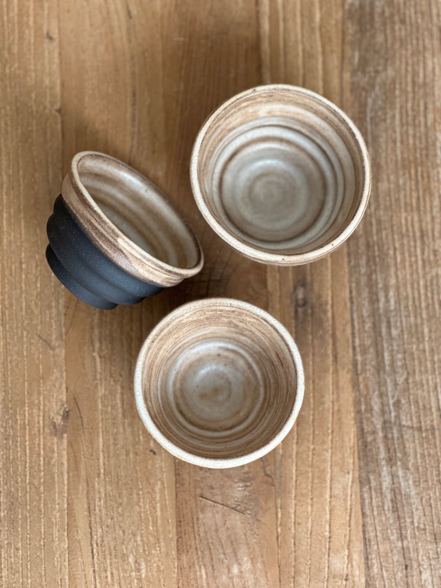 Handmade TEA CUP/BOWL 6oz / Color: Chocolate