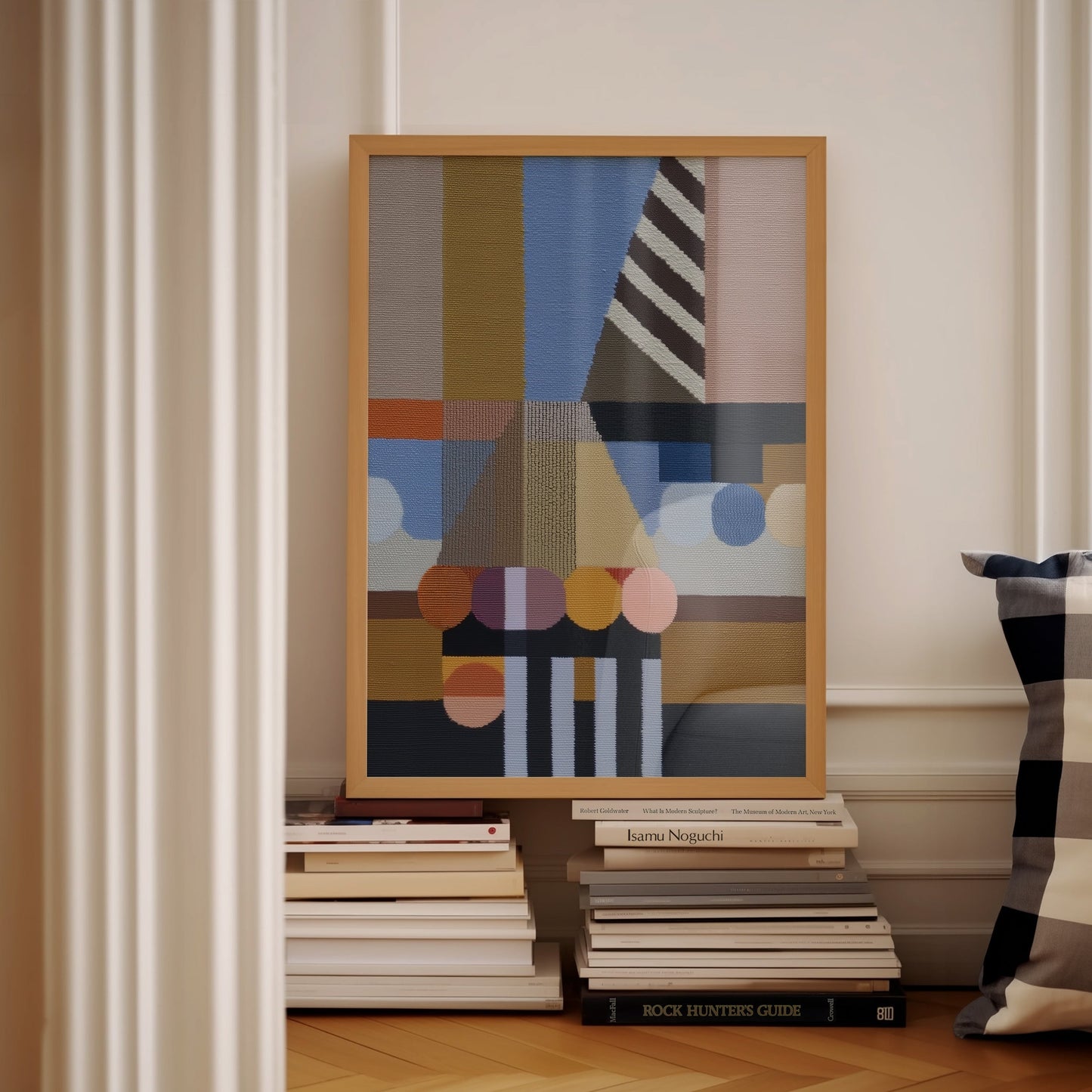 Woven Perspectives No. 05 — Geometric Abstract Art Print