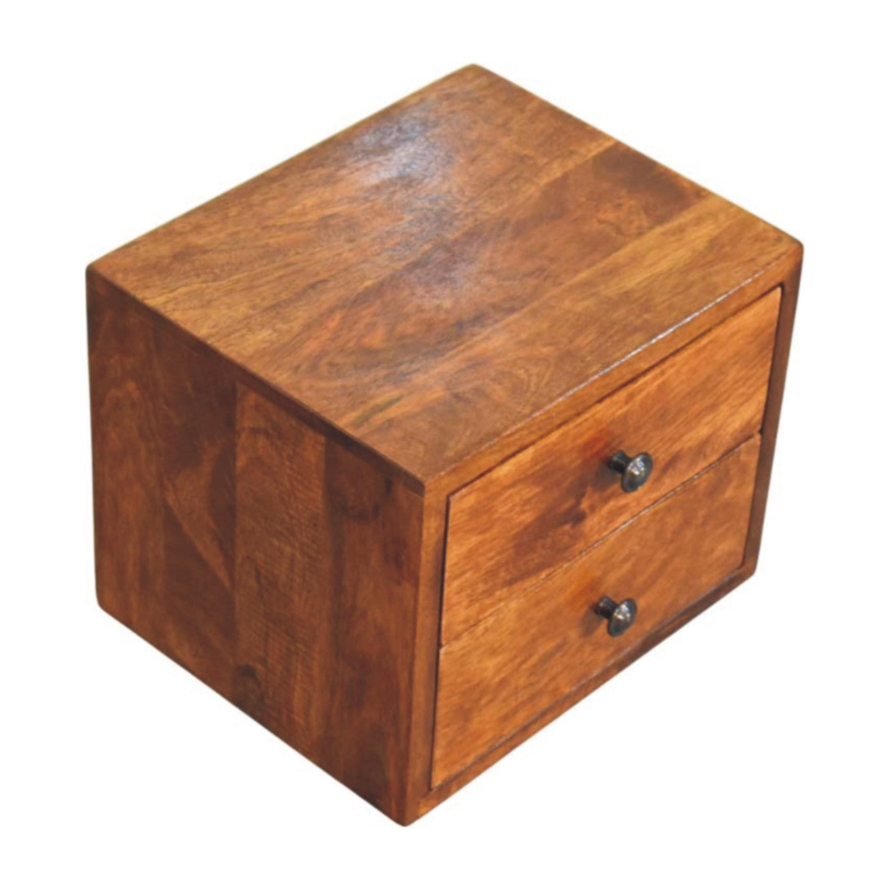 Solid Wood Solis Chestnut Nightstand