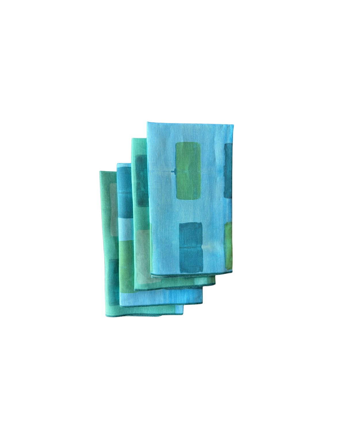 S/4 Blue Tapestry Napkin