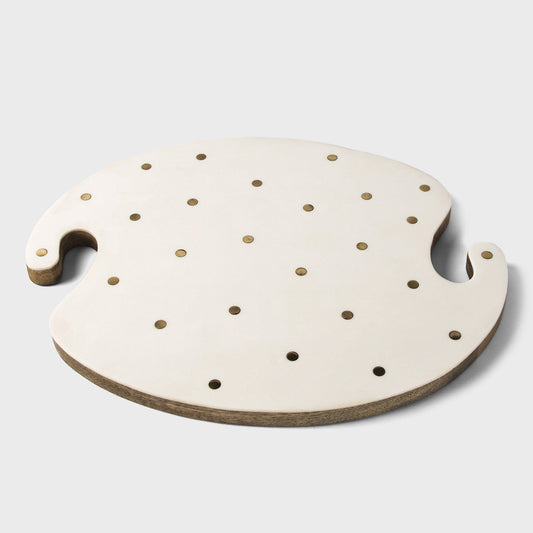 Sitara White Serving Board