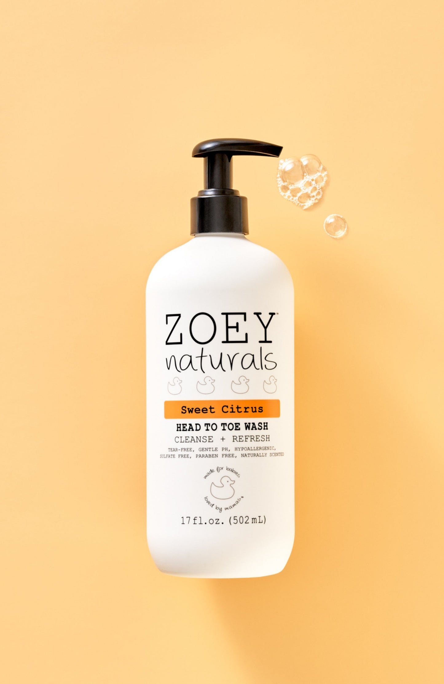 Sweet Citrus Head To Toe Wash