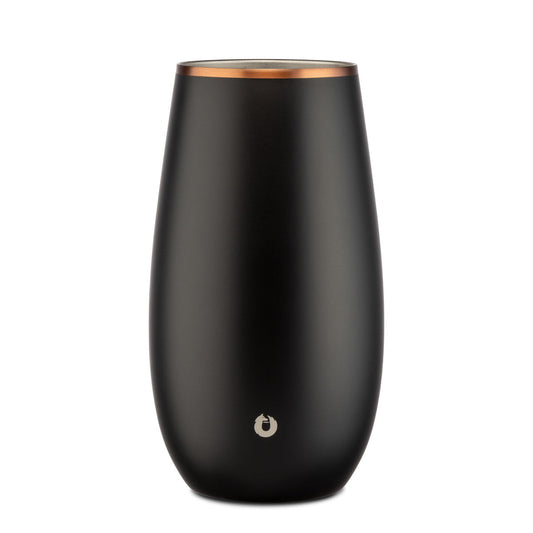 Stainless Steel Wine Chiller - Black
