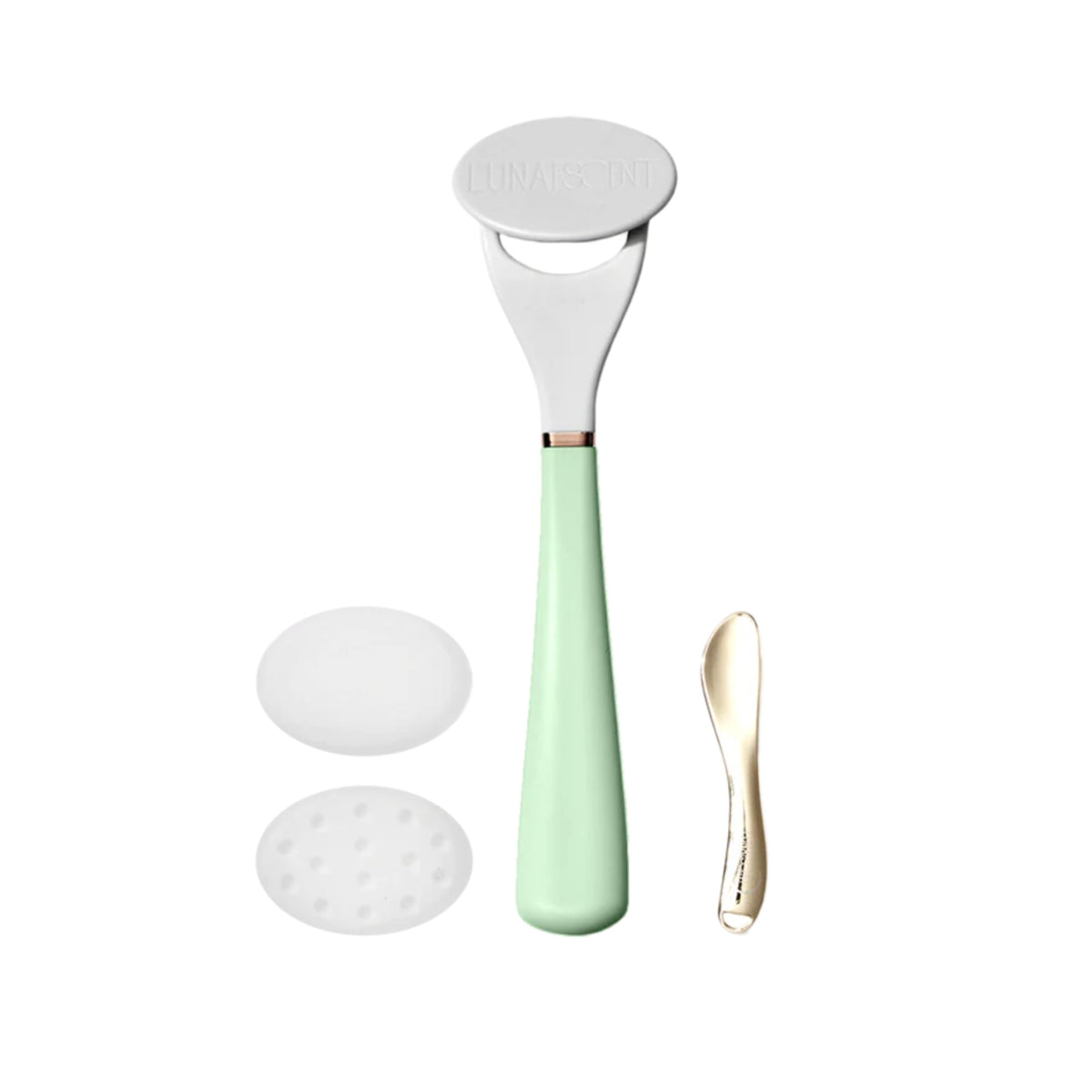LUNAESCENT® Touch-Free Skincare Delivery System with Spatula