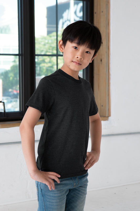 Youth Eco-Triblend Short Sleeve Tee (Core Colors) - Osadia Concept Store