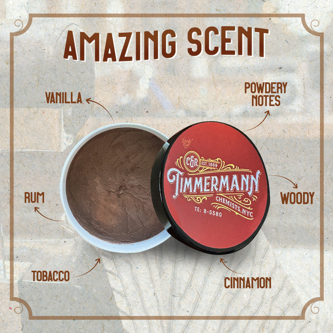 Timmermann Red Label 1869 Shaving Soap