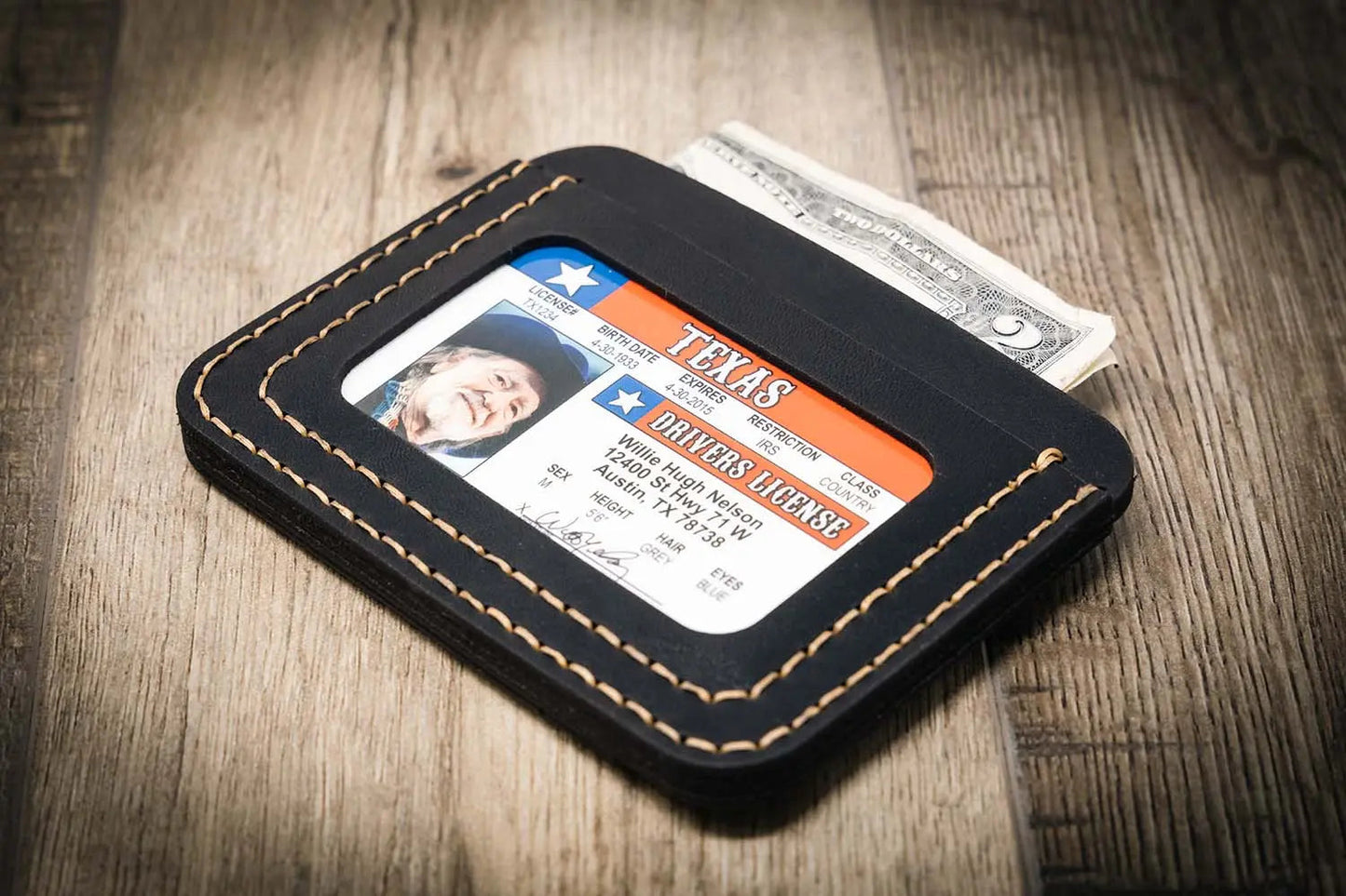 Mansfield Minimalist Wallet - Black