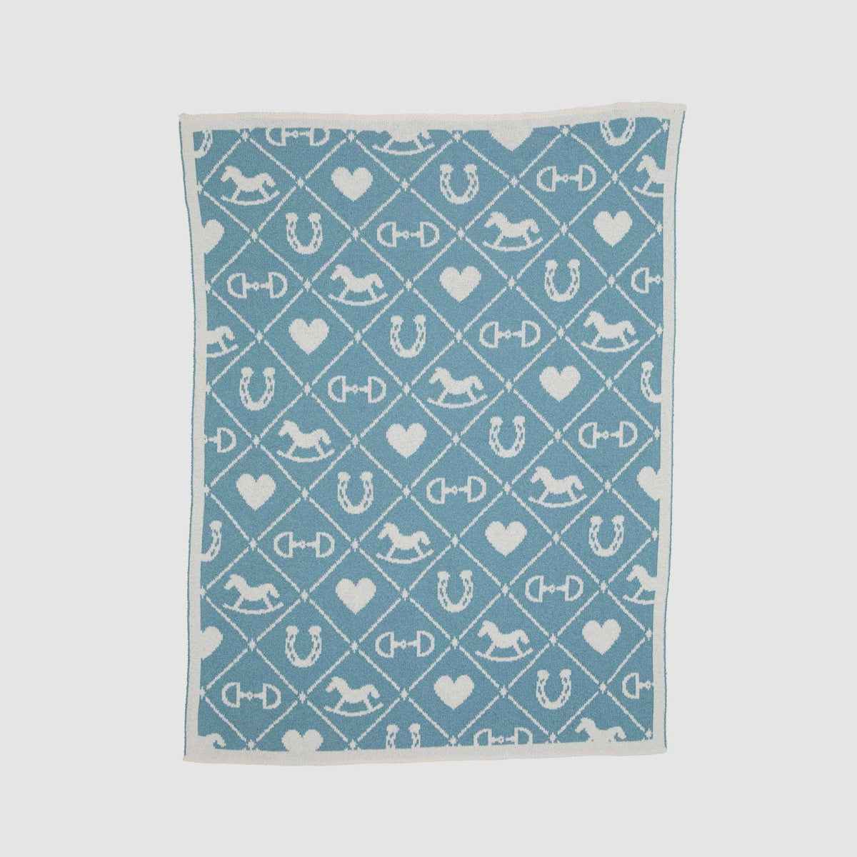 Baby Pony Quilt - Cotton Knit Blanket