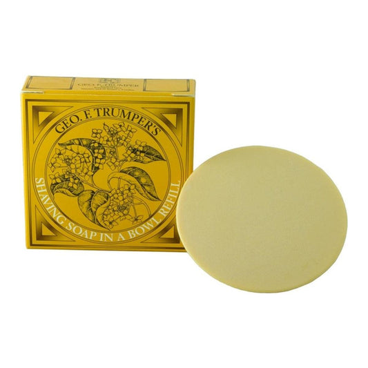 Geo. F. Trumper Sandalwood Shaving Soap Wooden Bowl 80g