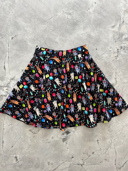 Party Cats Skater Skirt