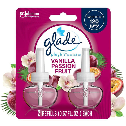 Glade Scented Oil Refills, Vanilla Passion Fruit