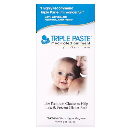 Triple Paste Medicated Ointment For Diaper Rash 2 Oz