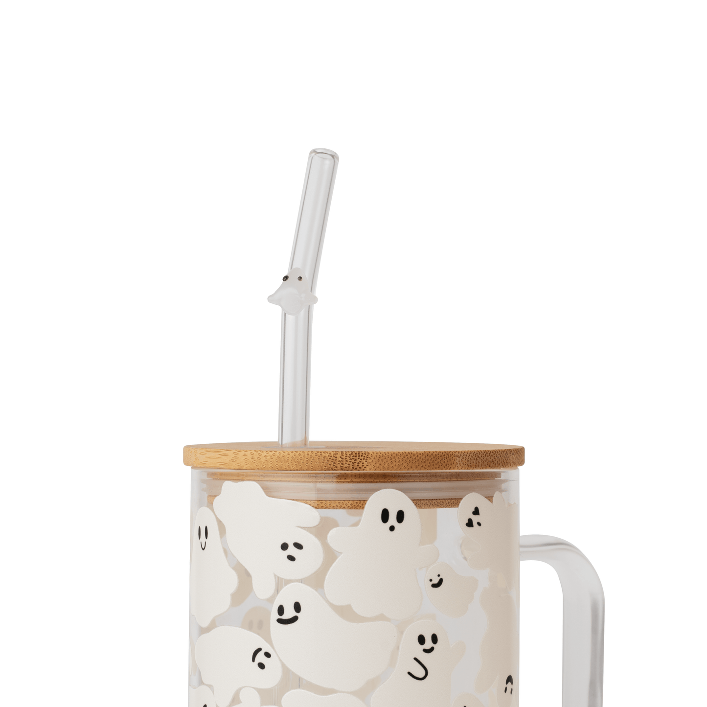 Ghostie Glass Reusable Straw