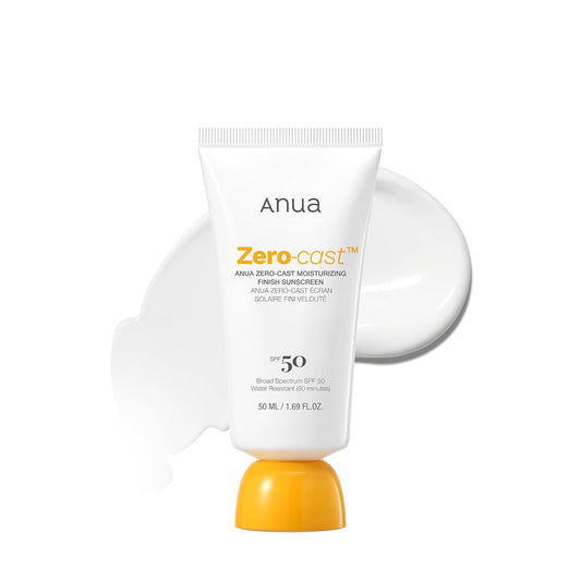 ANUA Zero-Cast Moisturizing Finish Sunscreen SPF50+ PA++++ - Osadia Concept Store