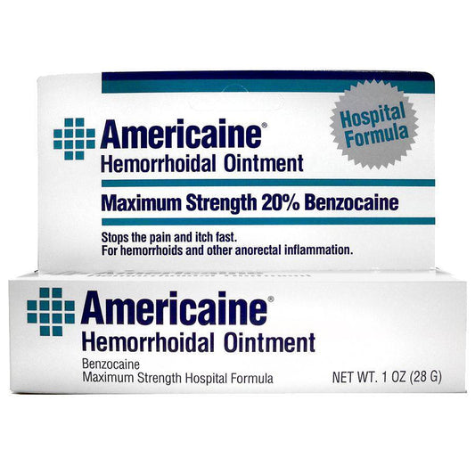 Americaine Hemorrhoidal Ointment, Maximum Strength, Hospital Formula - 1 Oz