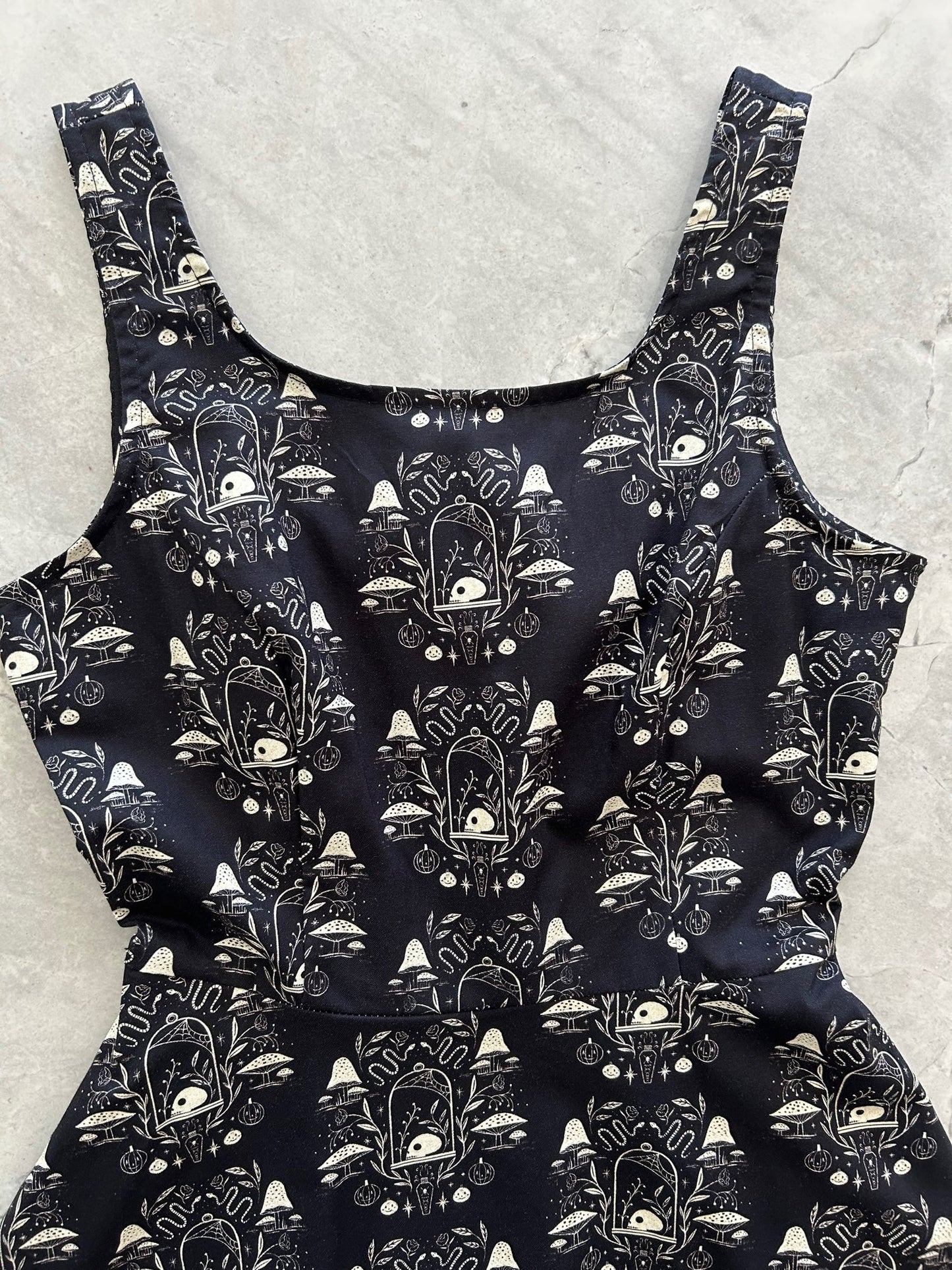 Apothecary Skater Dress - Medium only, 1 left!