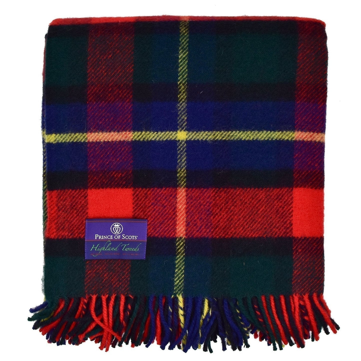 Highland Tweeds Pure New Wool Fluffy Throw ~ Kilgour ~