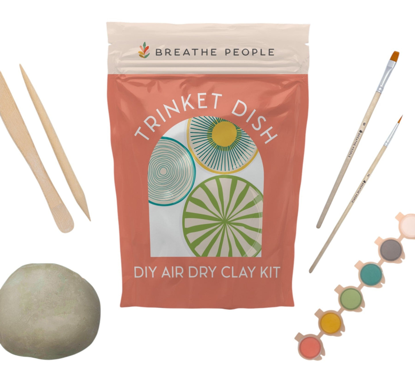 Trinket Dish Air Dry Clay Kit