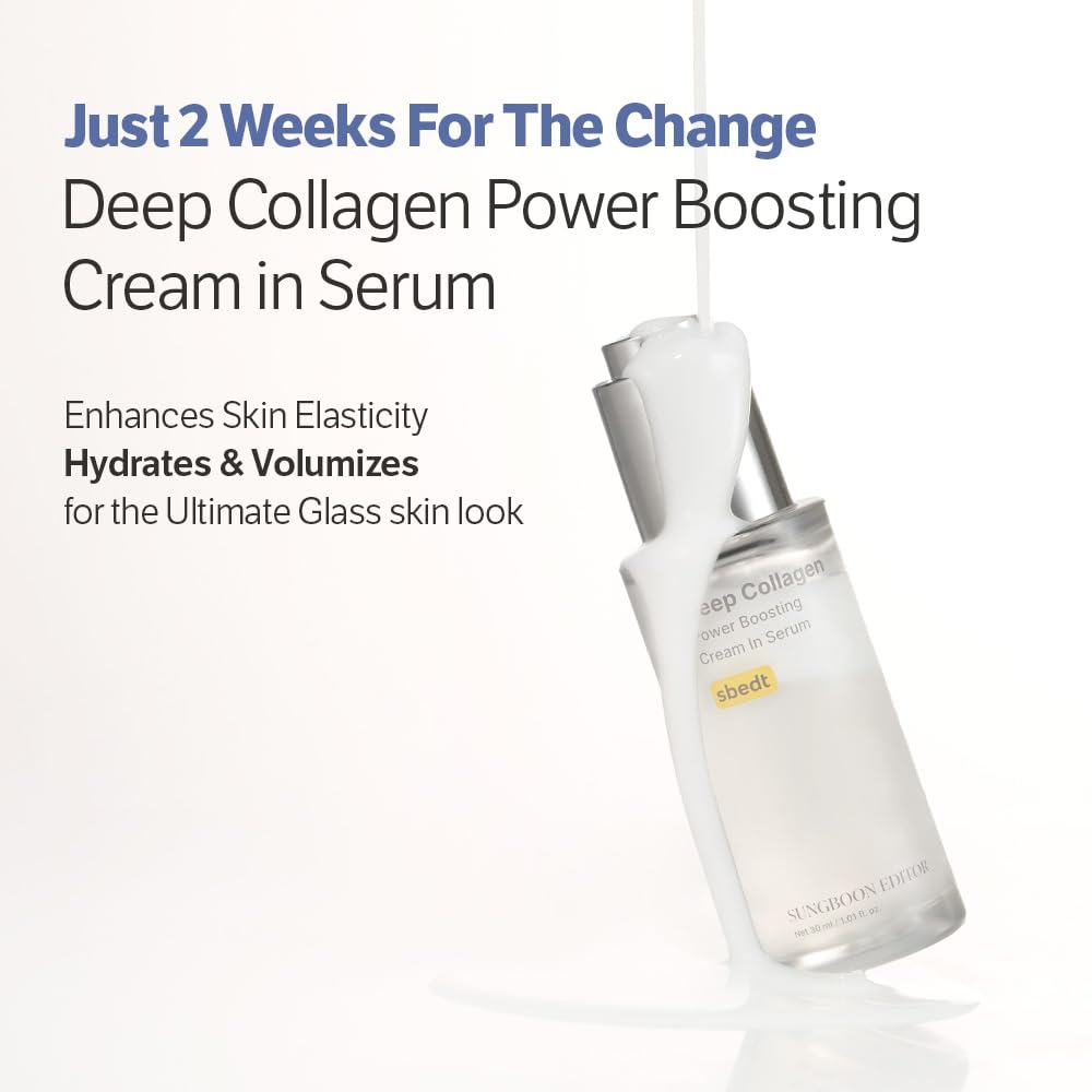 Sungboon Editor Deep Collagen Power Boosting Cream In Serum - Osadia Concept Store