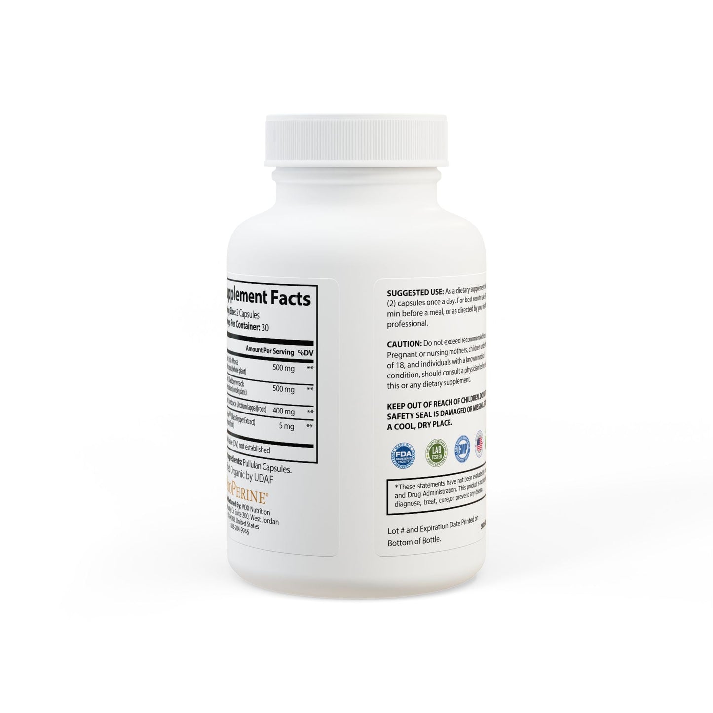 Algaris Sea Moss Supplement (60 Capsules)