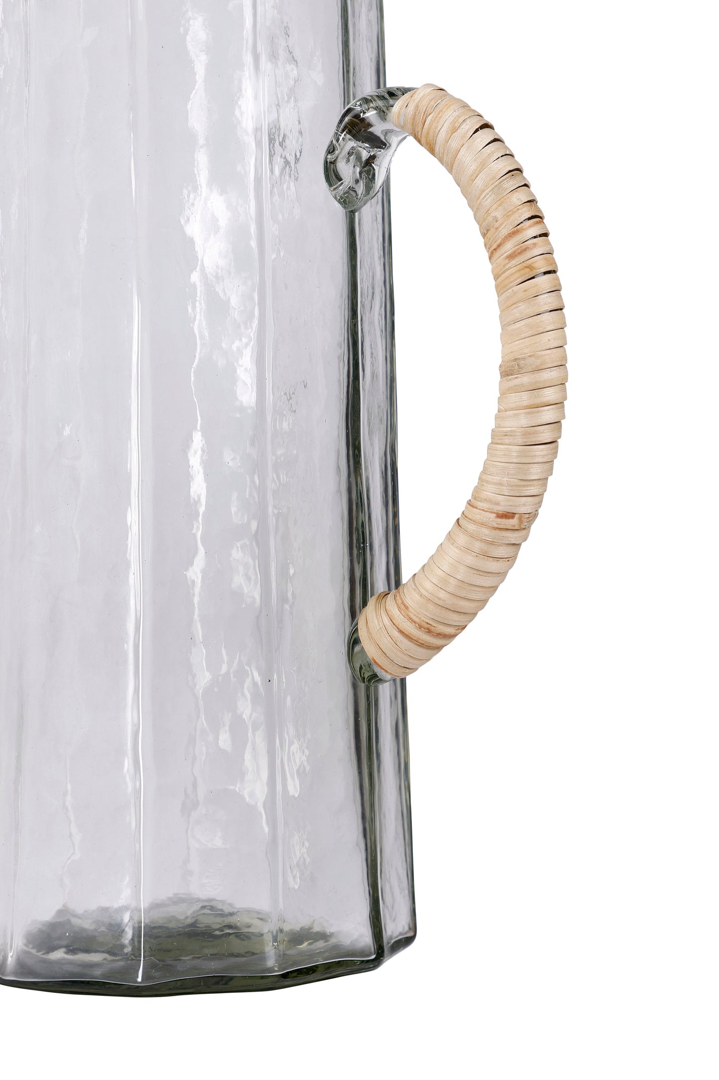 Hammered water pitcher, Natural -6.25 x 9.5 Inches ( Set of 2 )