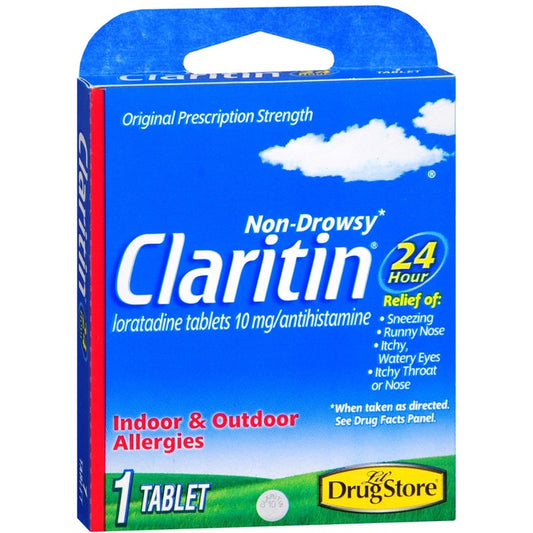 Claritin Take 2 24 Hour Allergy Relief 10mg Tablet