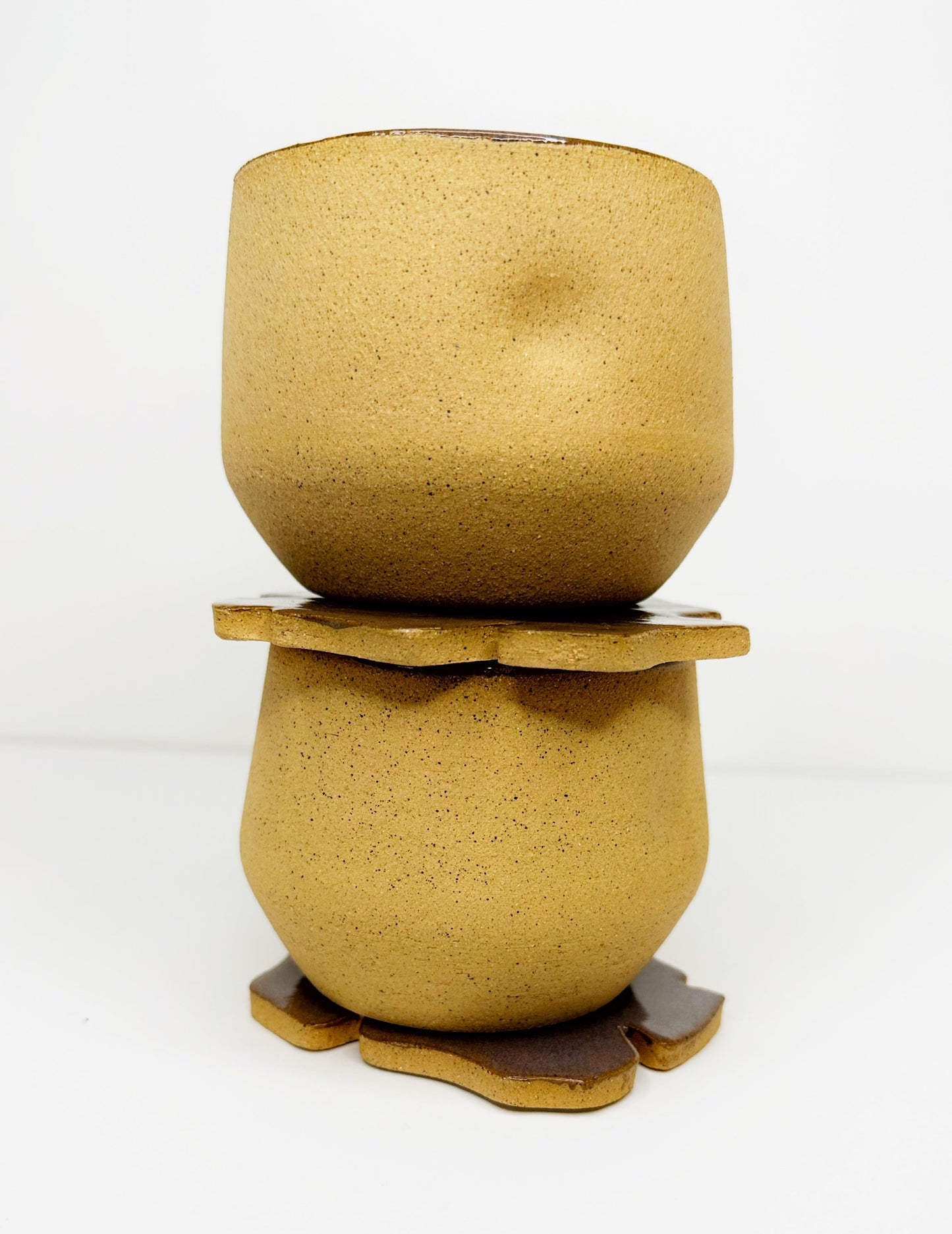 FRECKLES CUP SET (2 cups + 2 flower coaters)