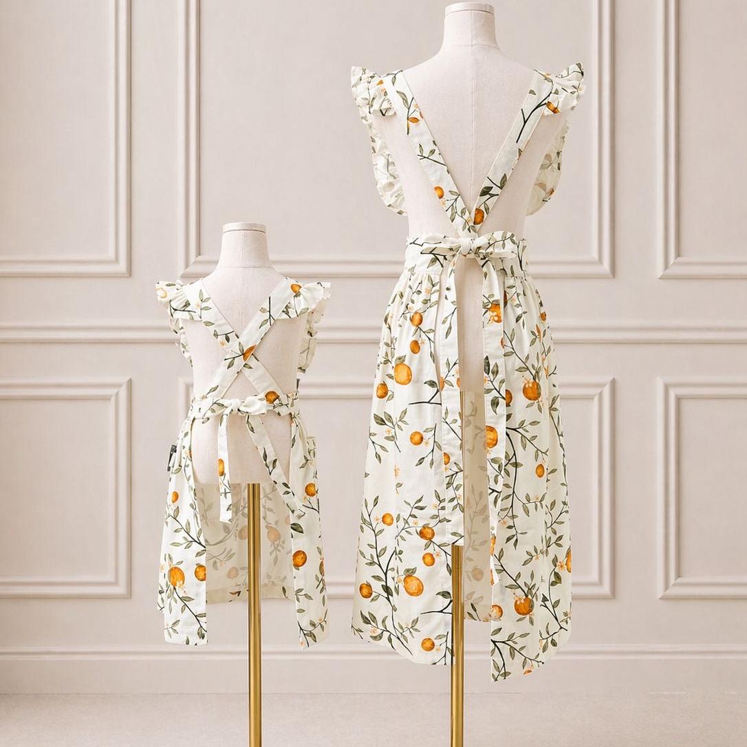 Orange Grove Mommy Hostess Apron