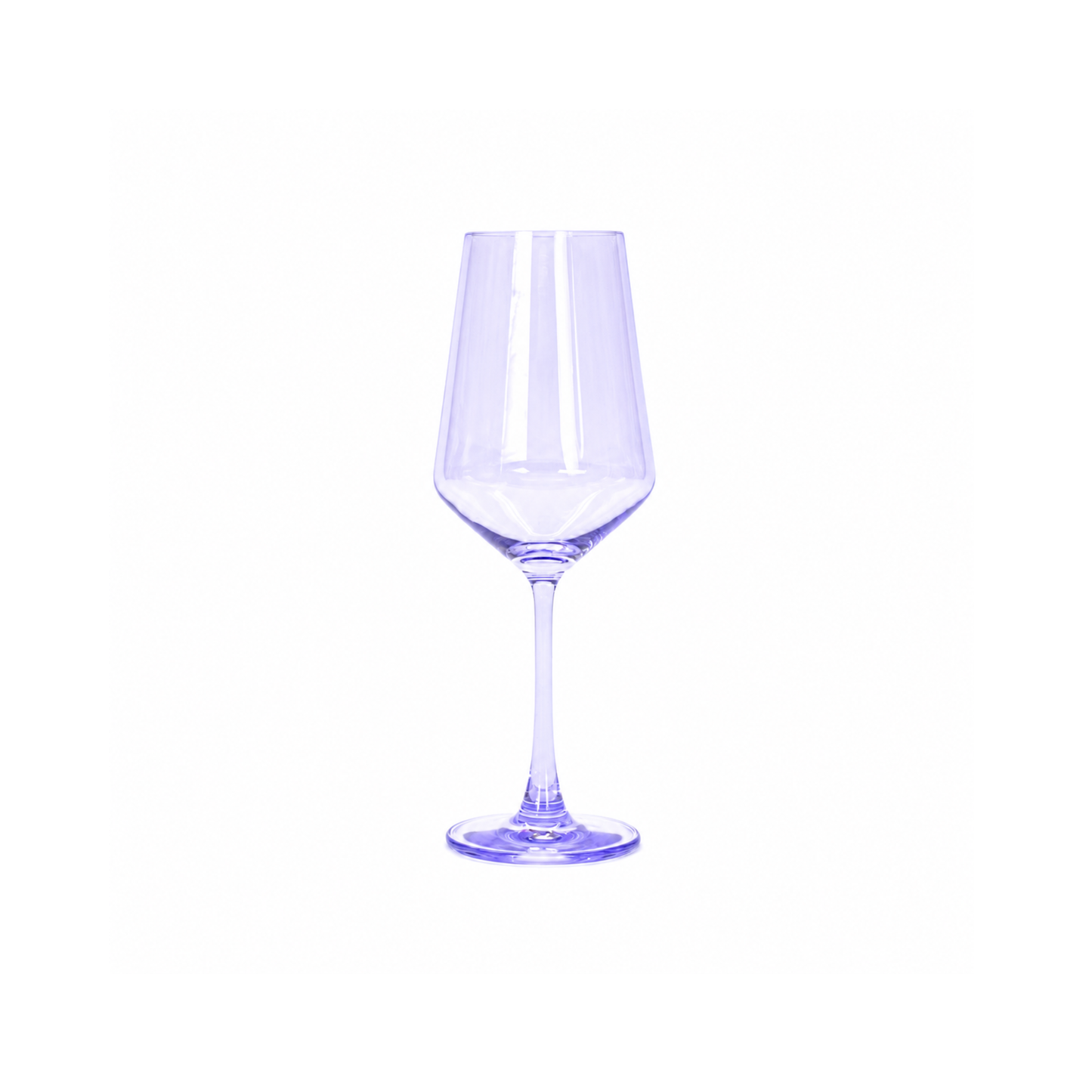 Lady Lavender - Colored Wine Glass