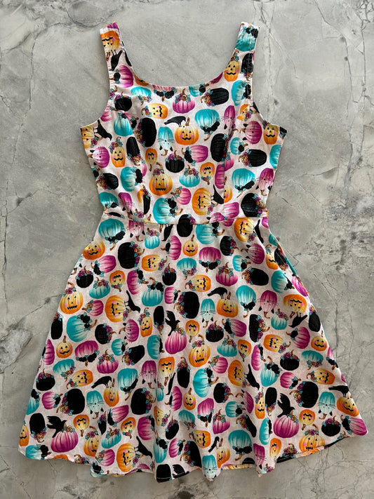 Pumpkin & Crow Skater Dress