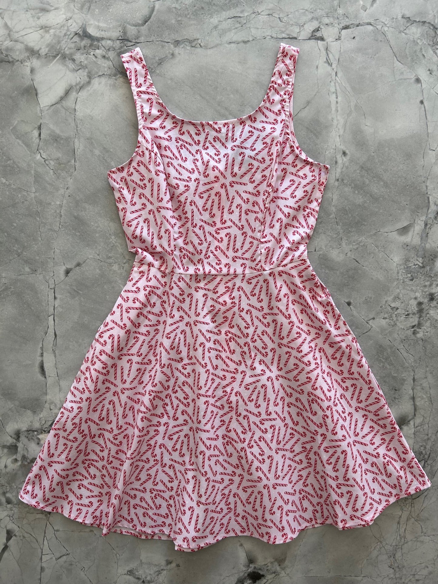 Candy Cane Skater Dress