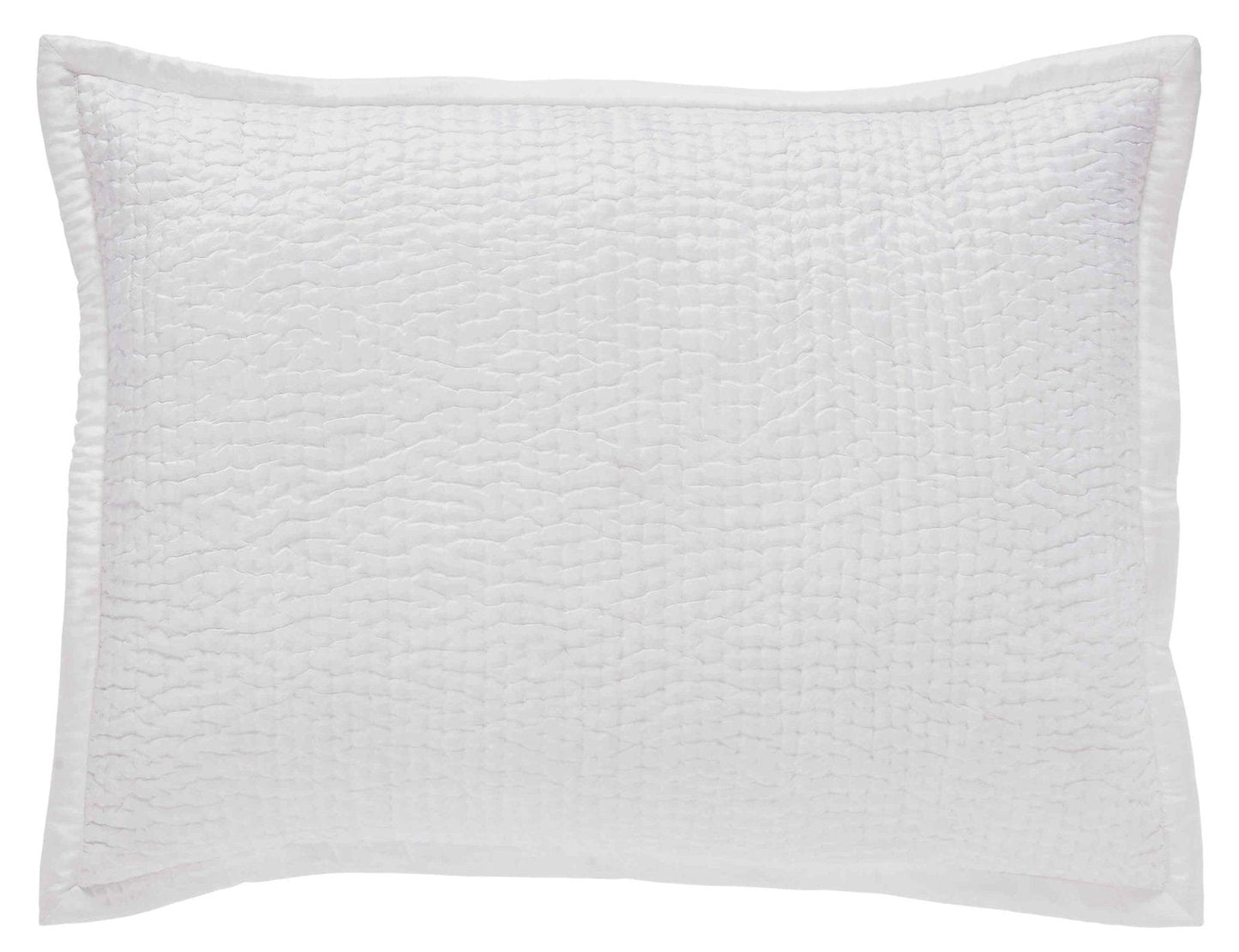 Lucy Pick Stitch Silk Coverlet Sham - Clearance