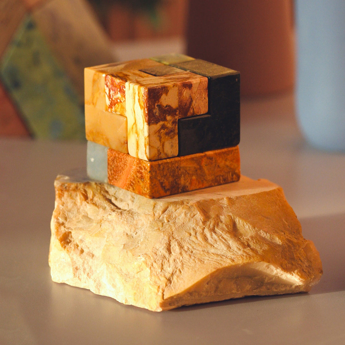 Gemstone Cube Puzzle